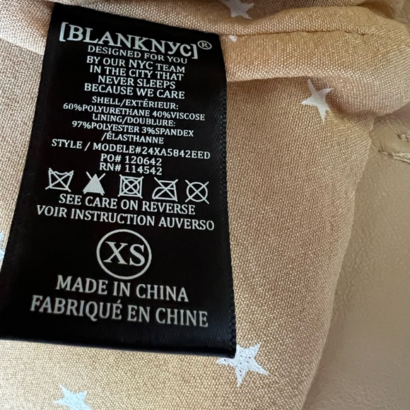 BlankNYC Jacket. Very nice lining. Kind of a rust color. - Picture 10 of 10